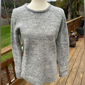 Fjallraven Ovik Structure Sweater W Med 100% lambswool Eggshell-Gray